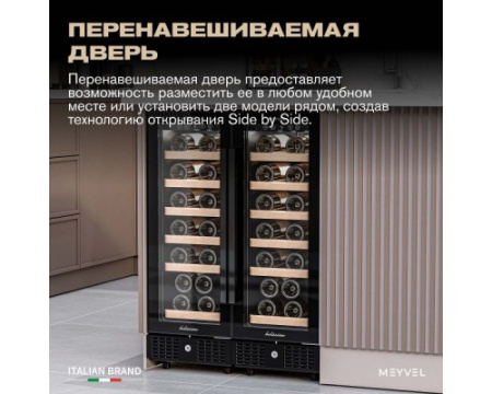 Винный шкаф Meyvel MV19BIG-KBT1