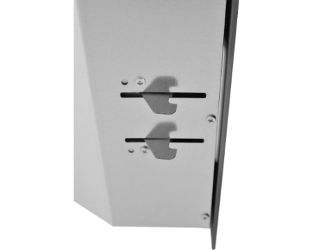 Вытяжка встраиваемая ZUGEL ZHI524GB, черное стекло