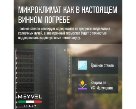 Винный шкаф Meyvel MV141PRO-KBT2