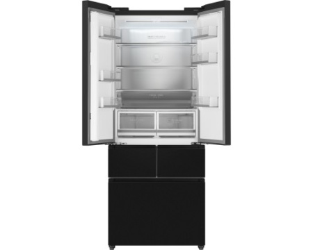 Отдельностоящий холодильник Weissgauff WFD 450 Built-in Inverter NoFrost Dark Inox
