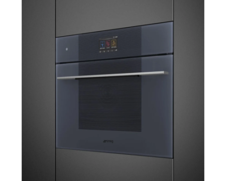 Компактный духовой шкаф с пароваркой Smeg SO4104APG