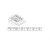 Варочная поверхность EVELUX HEG 650 WG