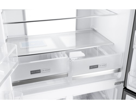 Отдельностоящий холодильник с инвертором Weissgauff WCD 450 XB NoFrost Inverter