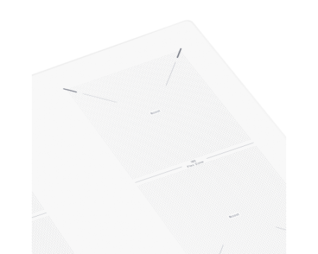 Индукционная варочная панель Meferi MIH604WH ULTRA