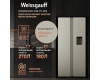 Отдельностоящий холодильник с инвертором и подачей воды Weissgauff WSBS 600 Be NoFrost Inverter Water Dispenser
