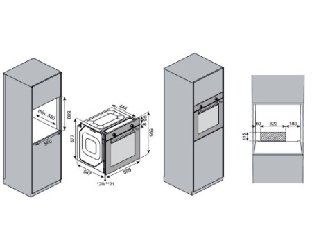 Духовой шкаф Kuppersberg HO 608 BX