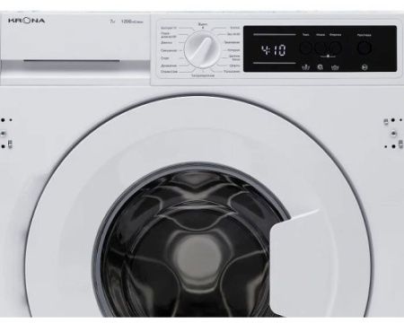 Встраиваемая стиральная машина Krona ZIMMER 1200 7K WHITE