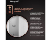 Отдельностоящий холодильник Weissgauff WRK 195 D Full NoFrost Beige Glass