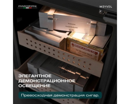 Хьюмидор шкаф Meyvel MC-50BK (PRO)