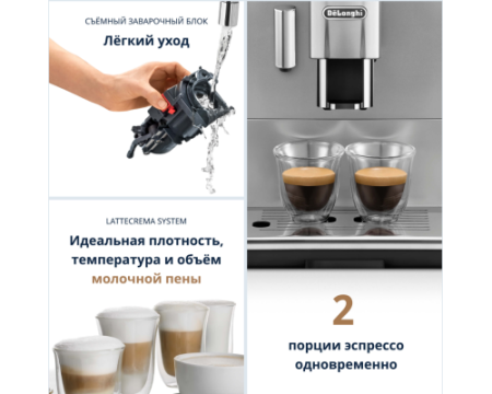 Кофемашина DeLonghi ETAM29.660.SB