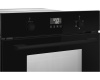 Встраиваемый компактный духовой шкаф с СВЧ Weissgauff OE 449 PDBK Black Edition