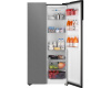 Отдельностоящий холодильник с инвертором Weissgauff WSBS 600 NoFrost Inverter Bru Steel Glass
