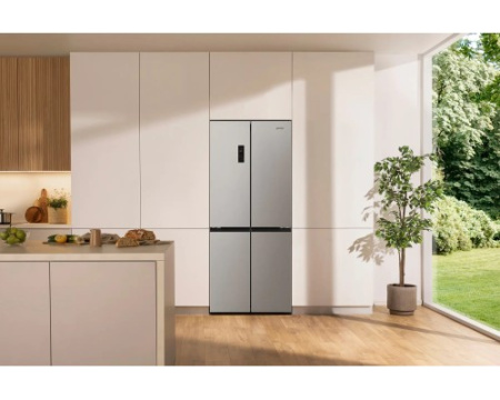 Многодверный холодильник Gorenje NRM819E61X