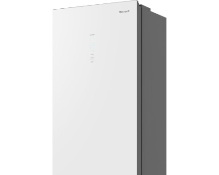 Отдельностоящий холодильник с инвертором Weissgauff WRK 2000 Total NoFrost Inverter White Glass