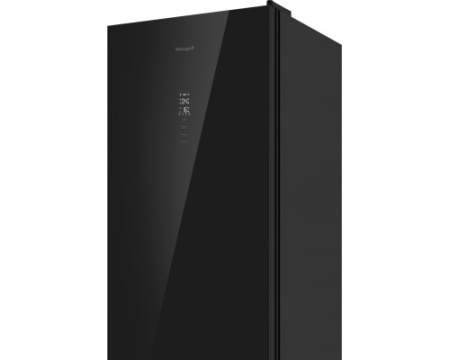 Отдельностоящий холодильник с инвертором Weissgauff WRK 185 Total NoFrost Inverter Black Glass