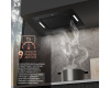 Встраиваемая в шкаф вытяжка Weissgauff Aura 1350 BL Premium Touch Inverter Wi-Fi