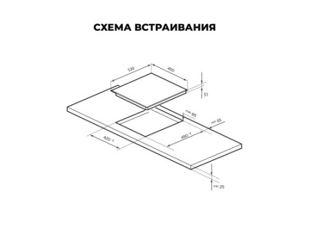 Варочная панель электрическая LEX EVH 4030 BL