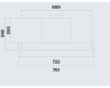 Вытяжка Falmec PARALLEL BLACK 70 CPAW70.E1P1#ZZZN490F