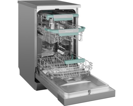 Посудомоечная машина c авто-открыванием и инвертором Weissgauff DW 4539 Inverter Touch AutoOpen Inox