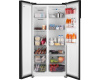 Отдельностоящий холодильник с инвертором Weissgauff WSBS 600 NoFrost Inverter Bru Steel Glass