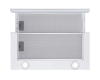 Телескопическая вытяжка Meferi SLIDEBOX60BK GLASS ULTRA