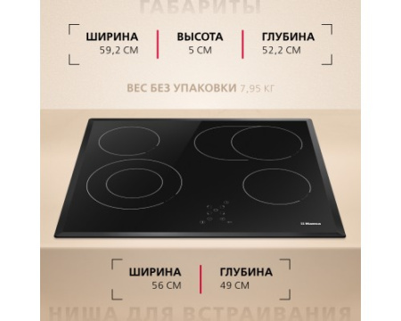 Электрическая панель Hansa BHC66706