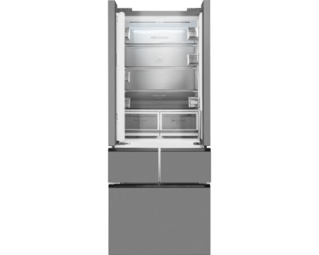 Отдельностоящий холодильник Weissgauff WFD 450 Built-in Inverter NoFrost Inox