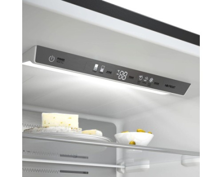 Отдельностоящий двухкамерный холодильник Gorenje NRM720FSXL4