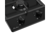Домино газовая варочная панель Monsher MSG 33 Noir