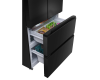 Многокамерный холодильник Meferi MFR83BLACK IX TOTAL NO FROST FRENCH DOOR COMFORT