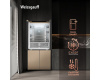Отдельностоящий холодильник с инвертором Weissgauff WCD 510 Built-in Inverter NoFrost Champagne Glass