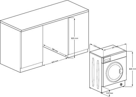 Стиральная машина Beko WITV 8712 XWG