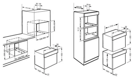 Микроволновая печь SMEG sc45mne2