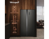 Отдельностоящий холодильник с инвертором Weissgauff WSBS 550 GRG Inverter NoFrost