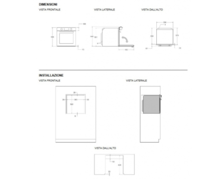 Духовой шкаф Bertazzoni FMOD6117CTB1