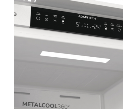 Встраиваемый двухкамерный холодильник Gorenje NRKI517E82WF