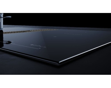 Индукционная варочная панель с вытяжкой Kuppersbusch KMI 8590.0 SR Black Chrome