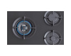 Газовая варочная панель Bertazzoni Professional P905LPROGNE черная