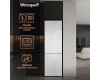 Отдельностоящий холодильник Weissgauff WRK 195 D Full NoFrost White Rock Glass