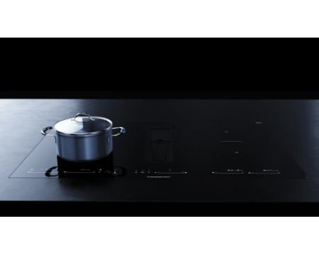 Индукционная варочная панель с вытяжкой Kuppersbusch KMI 8590.0 SR