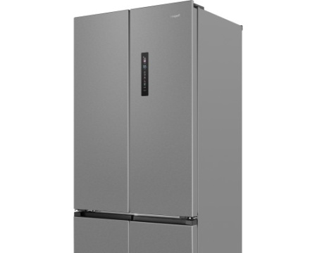 Отдельностоящий холодильник Weissgauff WFD 450 Built-in Inverter NoFrost Inox