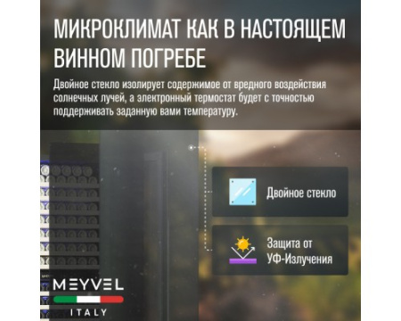 Винный шкаф Meyvel MV163-KST2