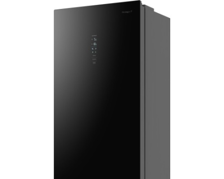 Отдельностоящий холодильник с инвертором Weissgauff WRK 2000 Total NoFrost Inverter Black Glass