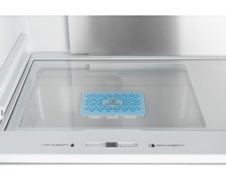 Отдельностоящий холодильник с инвертором Weissgauff WCD 510 Built-in Inverter NoFrost Black Glass