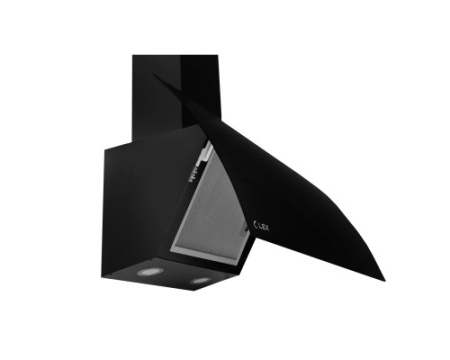 Наклонная кухонная вытяжка LEX Plaza GS 900 Black
