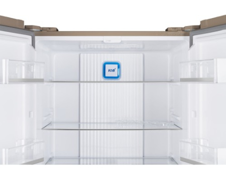 Отдельностоящий холодильник с инвертором Weissgauff WCD 470 BeG NoFrost Inverter