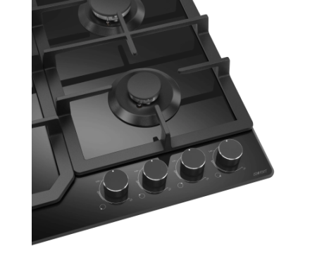 Варочная панель газовая MEFERI MGH604BK GLASS COMFORT