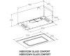 Вытяжка кухонная MEFERI INBOX52BK GLASS COMFORT