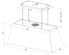 Островная вытяжка Faber CHLOE XL ISOLA CAST IRON F110 321.0506.538