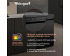 Посудомоечная машина c авто-открыванием и инвертором Weissgauff DW 4539 Inverter Touch AutoOpen Black